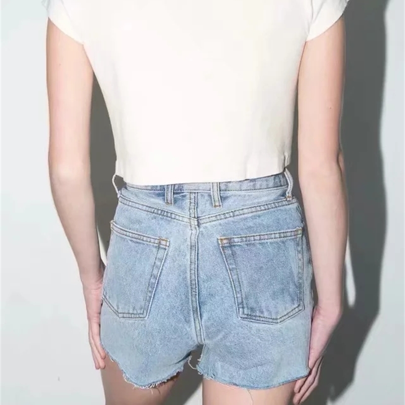 Women Horse Riding Print Crop Tee Cotton Short Sleeve Crop T-shirt 210306