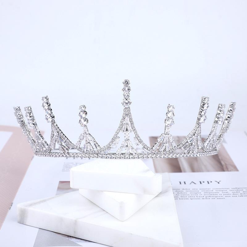 Hair Clips & Barrettes MYFEIVO Glitter Zircon Headband Wedding Tiaras Gold Silver Color Lengthen Bridal Crown Female Jewelry Accessories HQ0, Golden;silver
Hair Clips & Barrettes MYFEIVO Glitter Zircon Headband Wedding Tiaras Gold Silver Color Lengthen Bridal Crown Female Jewelry Accessories HQ0, Golden;silver
