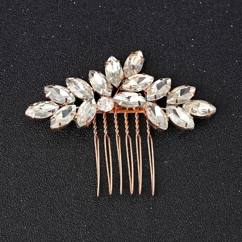 Hair Clips & Barrettes Crystal Rhinestones Hairpins Gold Head Pieces Leaf Pins For Brides Women Headdress Wedding Accessories Bridal Jewelry, Golden;silver
Hair Clips & Barrettes Crystal Rhinestones Hairpins Gold Head Pieces Leaf Pins For Brides Women Headdress Wedding Accessories Bridal Jewelry, Golden;silver