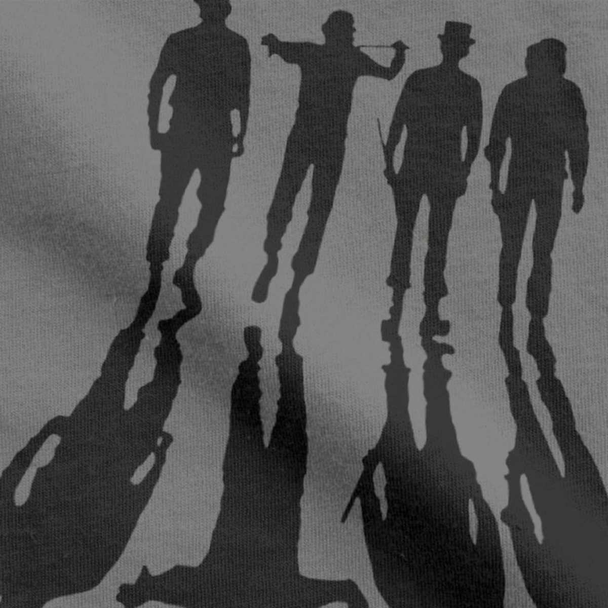 A Clockwork Orange Shadows Tshirts Men Walk Mechanics Kubrick Darkness Fun Cotton Tee Tops T Shirt Streetwear 210629