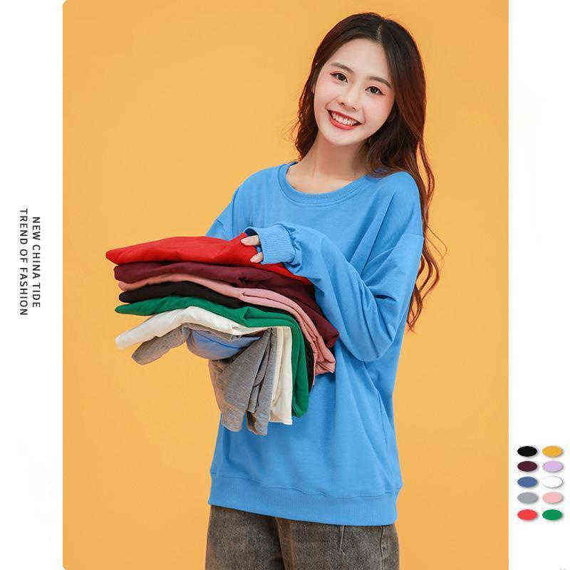 Cotton Hoodies Women Clothing Solid Matching Hoodies For Couple Loose Pullovers Hoodies mens Unisex korean fashion sweetshirts 211104wtt