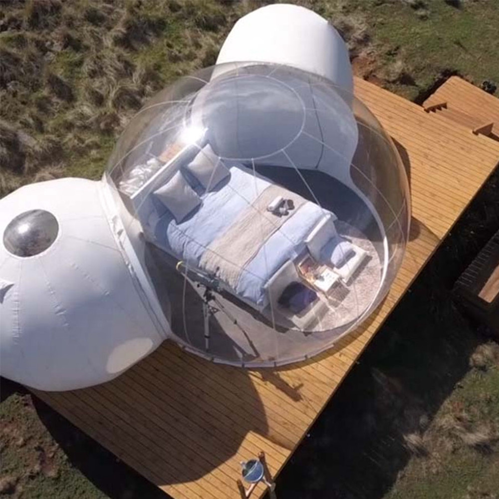 Customized inflatable bubble dome tent with bathroom and entry,glamping transparent sphere bubble hotel Family Camping Igloo Living Room
Customized inflatable bubble dome tent with bathroom and entry,glamping transparent sphere bubble hotel Family Camping Igloo Living Room