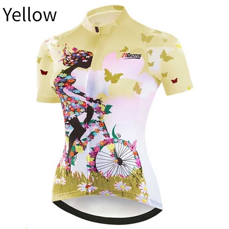 Racing Jackets Women Summer Cycling Jersey Tops Quick Drying Short Sleeve Sportswear Breathable Clothing Anti-UV Bike Jerseys, The picture color
Racing Jackets Women Summer Cycling Jersey Tops Quick Drying Short Sleeve Sportswear Breathable Clothing Anti-UV Bike Jerseys, The picture color