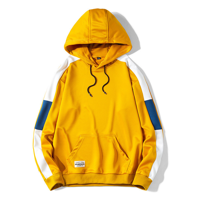 Men Hoodies Sweatshirts Spring Autumn Casual Hoodie Men's Patchwork Hoodies Hip Hop Streetwear Hooded Pullover mens clothes 201104
