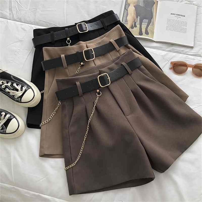 Casual Comfortable Elegant Wild Shorts With Belt Women' Woolen Shorts Autumn Winter Slim Wide Leg A-line Shorts 210611, Tbiqdkz041
Casual Comfortable Elegant Wild Shorts With Belt Women' Woolen Shorts Autumn Winter Slim Wide Leg A-line Shorts 210611, Tbiqdkz041