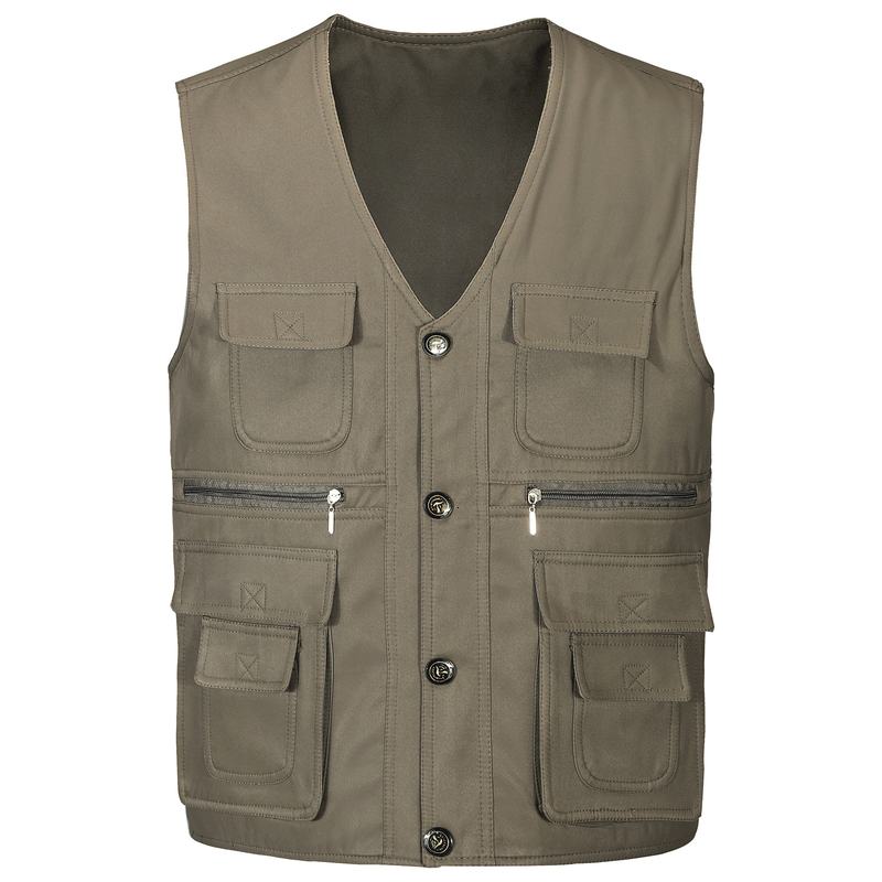 2021 New Large Size Multi-pockets Both Side Wear Vest Men Tactical Photography Director Sleeveless Jacket Casual Fishing Hiking Waistcoat Gl, New khaki vest
2021 New Large Size Multi-pockets Both Side Wear Vest Men Tactical Photography Director Sleeveless Jacket Casual Fishing Hiking Waistcoat Gl, New khaki vest