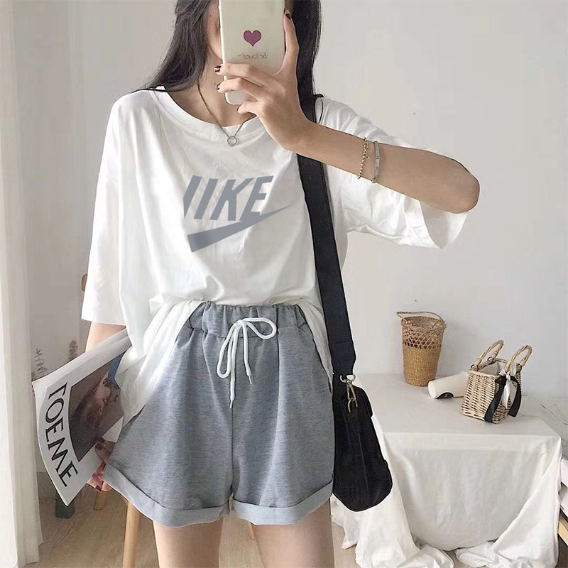 2021 Casual Sport 2 Piece Outfits for Tops Shorts Lady Suits Summer New Fashion Women Sweat Suit Set Pullover Elastic Waist 8lia, Style4
2021 Casual Sport 2 Piece Outfits for Tops Shorts Lady Suits Summer New Fashion Women Sweat Suit Set Pullover Elastic Waist 8lia, Style4