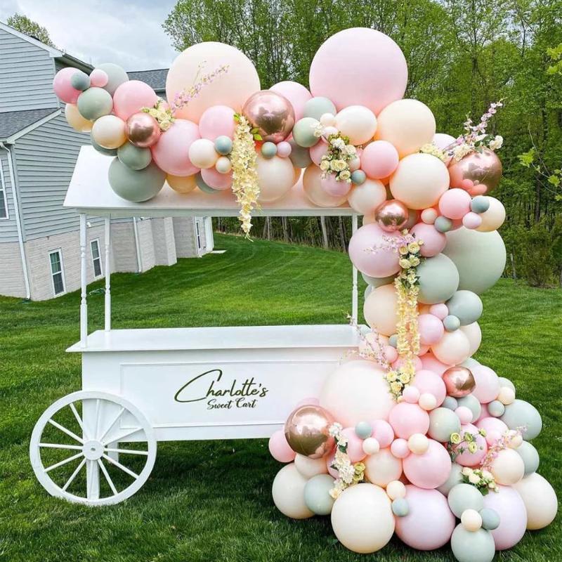 Party Decoration 107Pcs Of Macaron Rose Gold Pink Children's Birthday Balloon Arch Wedding Wreath Graduation Baby Shower
Party Decoration 107Pcs Of Macaron Rose Gold Pink Children's Birthday Balloon Arch Wedding Wreath Graduation Baby Shower