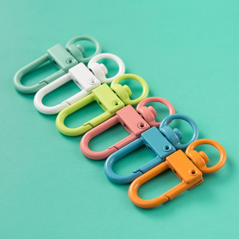 Keychains 10Pcs Dog Buckle Keychain Baking Paint Car Key Chain Diy Lobster Clasp Jewelry Accessories Wholesale Items For Boutique
Keychains 10Pcs Dog Buckle Keychain Baking Paint Car Key Chain Diy Lobster Clasp Jewelry Accessories Wholesale Items For Boutique