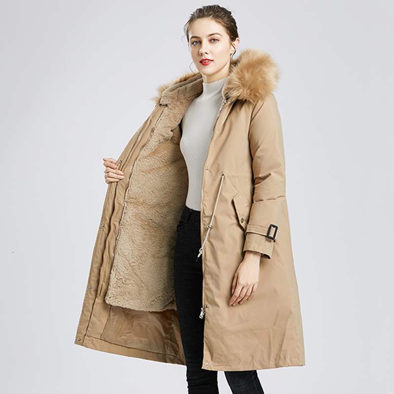 2021 New Winter Women Warm Wool Liner Long Coat Thick Hooded Parkas Large Fur Collar Embroidery Jacket Snow Padded Outwear Akxy, Black
2021 New Winter Women Warm Wool Liner Long Coat Thick Hooded Parkas Large Fur Collar Embroidery Jacket Snow Padded Outwear Akxy, Black