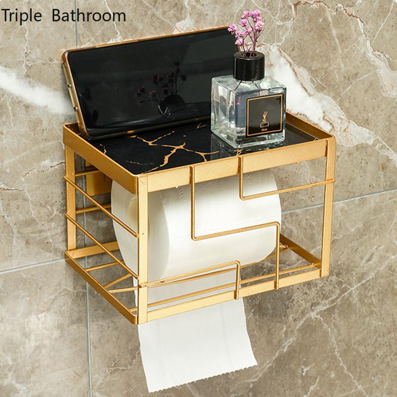 Toilet Paper Holders Light Luxury Wrought Iron Towel Holder Restroom Punch-free Draw Storage Stand Bathroom Multifunction Shelf
Toilet Paper Holders Light Luxury Wrought Iron Towel Holder Restroom Punch-free Draw Storage Stand Bathroom Multifunction Shelf