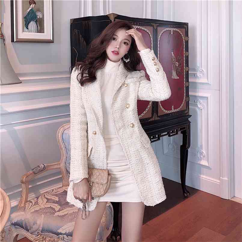 Runway Designer Blazer Women's Double Breasted Metal Button Long Sleeve Notched Collar Jacket Wool Blends Tweed Coat 210902, Apricot
Runway Designer Blazer Women's Double Breasted Metal Button Long Sleeve Notched Collar Jacket Wool Blends Tweed Coat 210902, Apricot