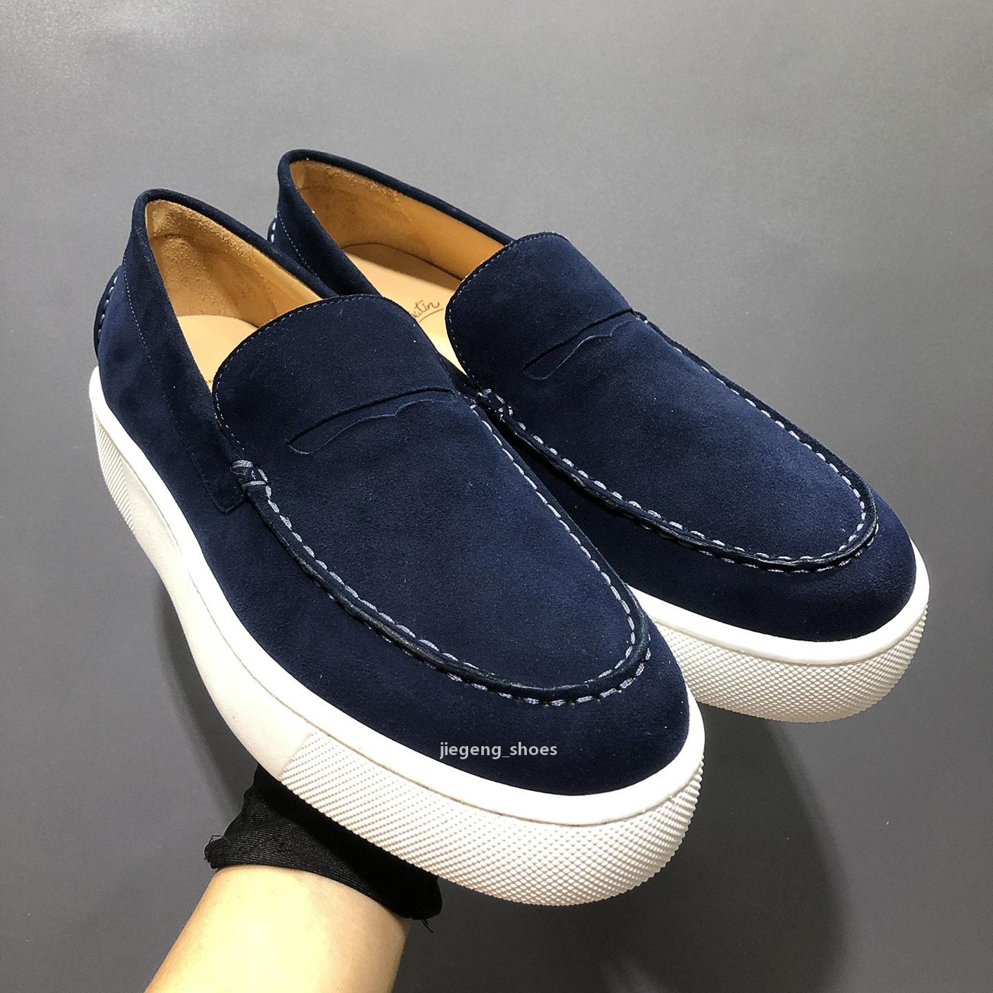 High quality desugner men shoes luxury Loafers with thick soles in blue and white, As picture 1
High quality desugner men shoes luxury Loafers with thick soles in blue and white, As picture 1