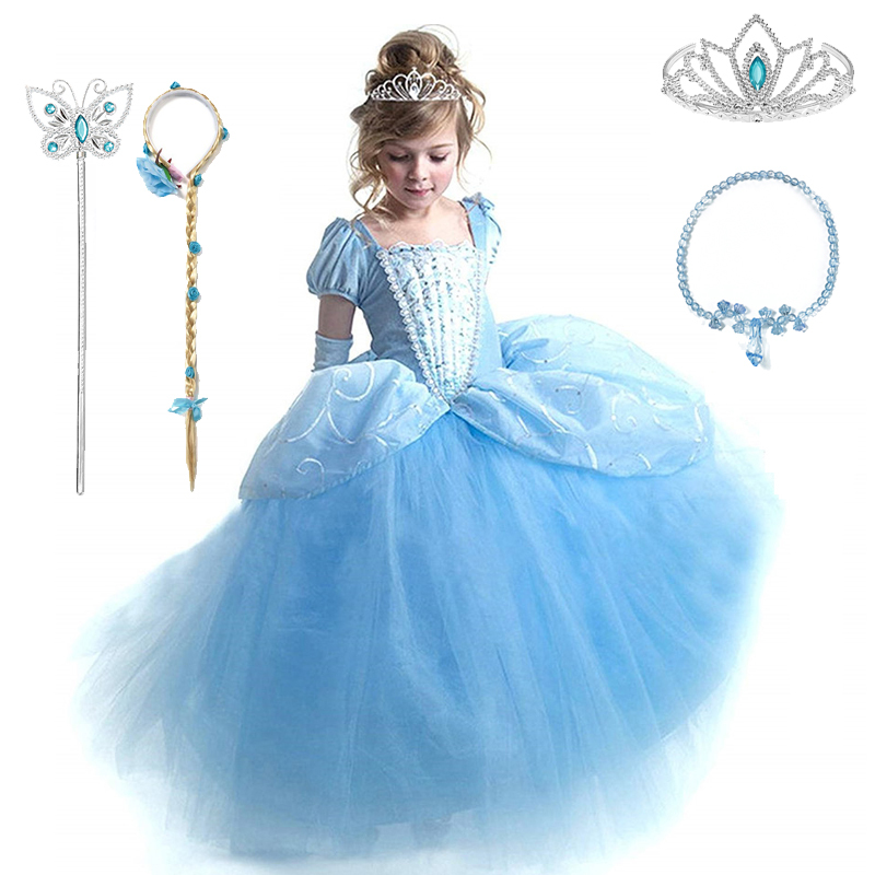 Cinderella Cosplay Costume Kids Clothes For Girls Dress Baby Girl Ball Gown Princess Dresses For Birthday Party Crown Gloves 210310, Red;yellow
Cinderella Cosplay Costume Kids Clothes For Girls Dress Baby Girl Ball Gown Princess Dresses For Birthday Party Crown Gloves 210310, Red;yellow