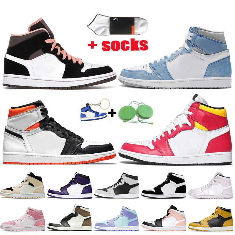 Top Quality 1s Basketball Shoes Jumpman 1 Jorden Womens Mens Trainers Jodan Peach Mocha High OG Hyper Royal Electro Orange 85 Neutral Grey, #49 chicago 36-46
Top Quality 1s Basketball Shoes Jumpman 1 Jorden Womens Mens Trainers Jodan Peach Mocha High OG Hyper Royal Electro Orange 85 Neutral Grey, #49 chicago 36-46