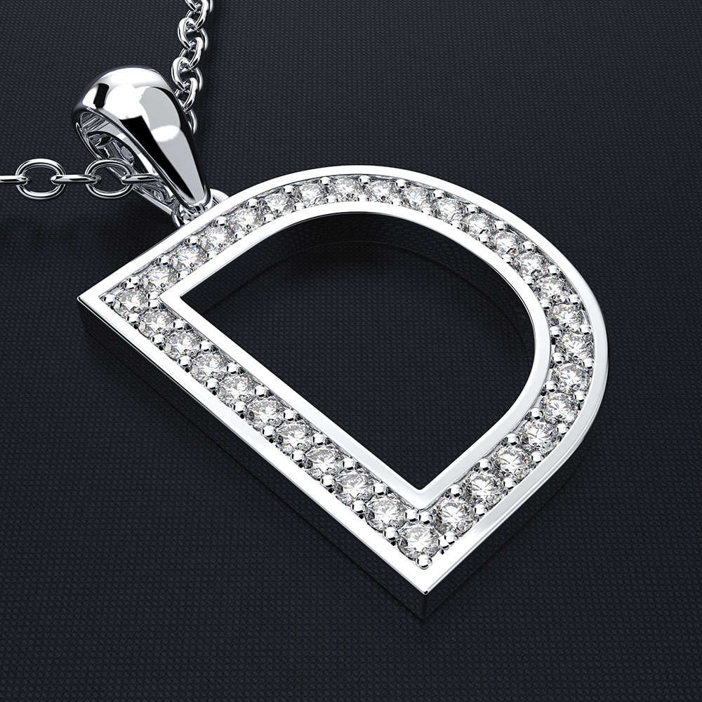 HBP luxury new Korean version simple clavicle chain creative D series fashion versatile Pendant letter necklace straight, Silver
HBP luxury new Korean version simple clavicle chain creative D series fashion versatile Pendant letter necklace straight, Silver