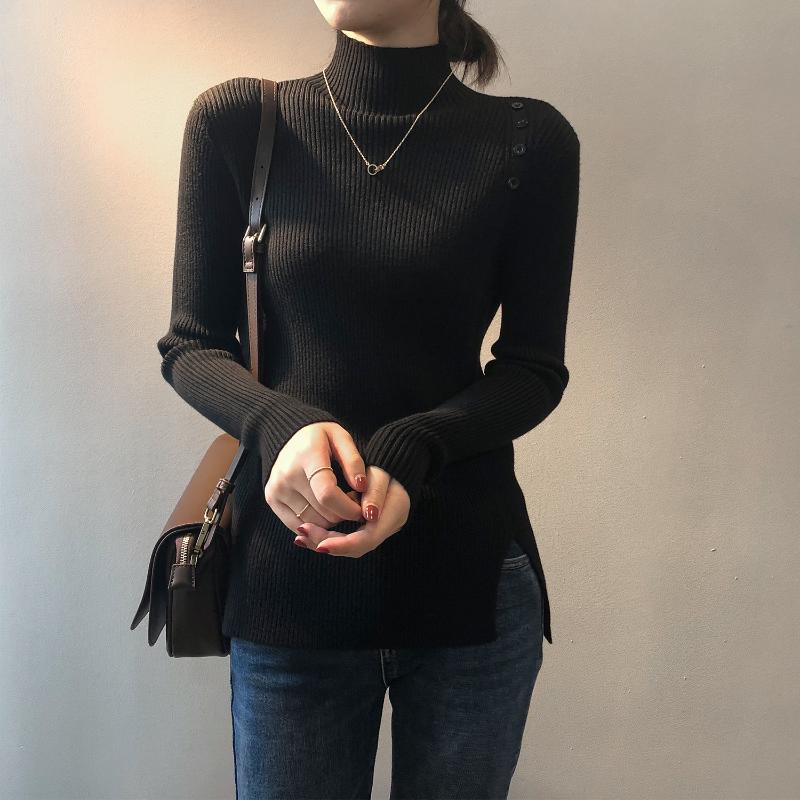 Women's Sweaters Women Slim-type Sweater Autumn Winter Fashion Casual Knitting Tops 2021 Ladies O-Neck Concise Inner Wear, Coffee color
Women's Sweaters Women Slim-type Sweater Autumn Winter Fashion Casual Knitting Tops 2021 Ladies O-Neck Concise Inner Wear, Coffee color