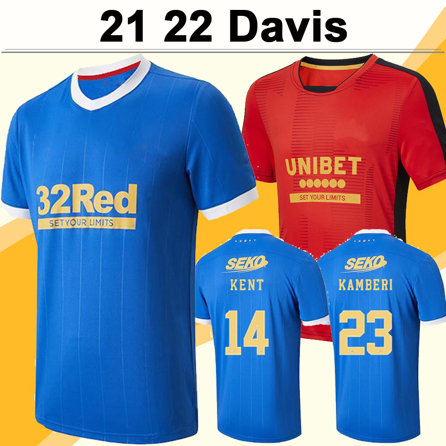 21 22 Rangers Mens Soccer Jerseys HAGI DAVIS MORELOS Home Blue Away White 3rd Football Shirt TAVERNIER FIRTH KAMARA BARKER Uniforms, Black;yellow
21 22 Rangers Mens Soccer Jerseys HAGI DAVIS MORELOS Home Blue Away White 3rd Football Shirt TAVERNIER FIRTH KAMARA BARKER Uniforms, Black;yellow