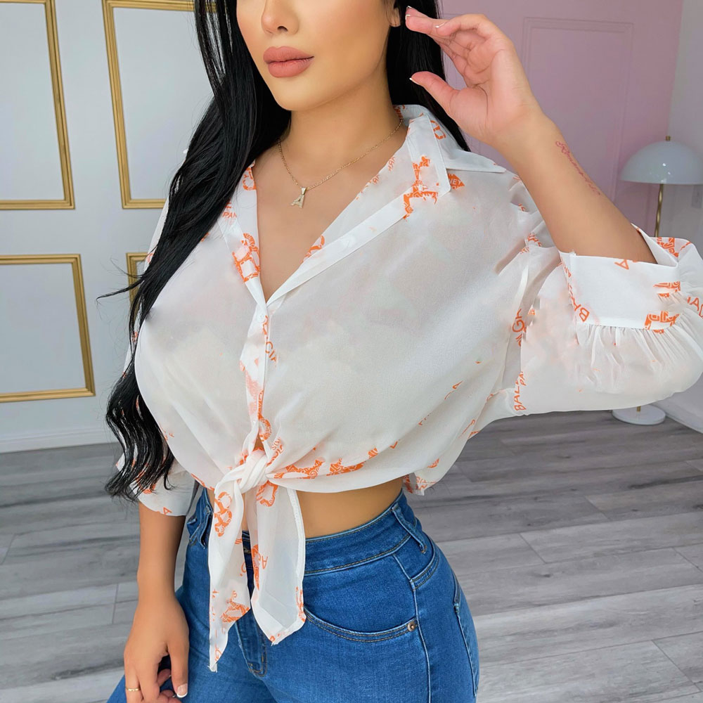 Summer Women Casual Blouse Shirts Button Lapel Cardigan Tops Luxury Designer Lady Loose Long Sleeve Oversized Shirt, J2508-1
Summer Women Casual Blouse Shirts Button Lapel Cardigan Tops Luxury Designer Lady Loose Long Sleeve Oversized Shirt, J2508-1