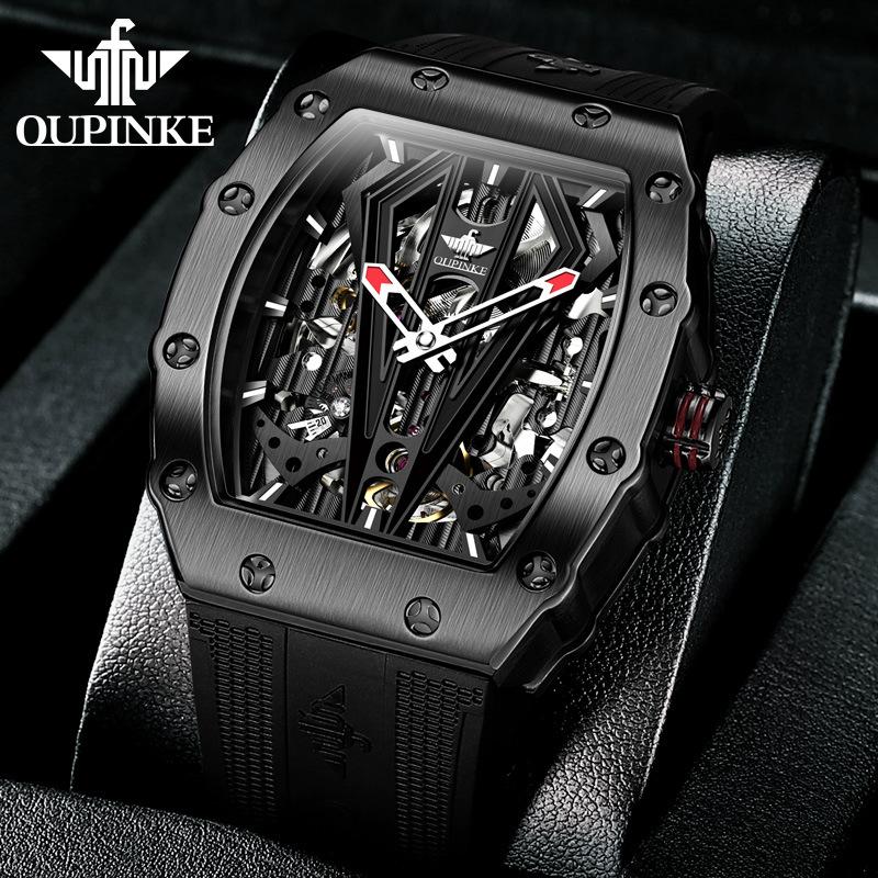 Wristwatches OUPINKE Watch Men Watches For Mens Wrist Man Waterproof Automatic Fully Multifunction Luxury, Black white blue
Wristwatches OUPINKE Watch Men Watches For Mens Wrist Man Waterproof Automatic Fully Multifunction Luxury, Black white blue