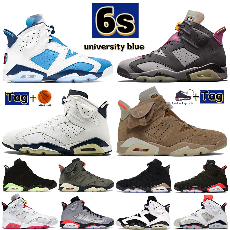 University Blue 6 6s mens basketball shoes bordeaux midnight navy cactus British khaki electric green men trainers sneakers US 7-13, Bubble wrap packaging
University Blue 6 6s mens basketball shoes bordeaux midnight navy cactus British khaki electric green men trainers sneakers US 7-13, Bubble wrap packaging