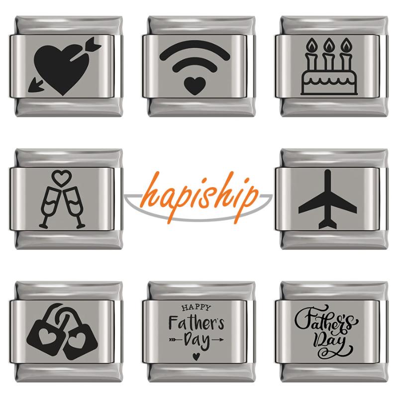 Link, Chain Hapiship Top Original Daisy Sweet Cute Love Lock Heart WIFI Charm Fit 9mm Bracelet Stainless Steel Jewelry DIY Making DJ267
Link, Chain Hapiship Top Original Daisy Sweet Cute Love Lock Heart WIFI Charm Fit 9mm Bracelet Stainless Steel Jewelry DIY Making DJ267