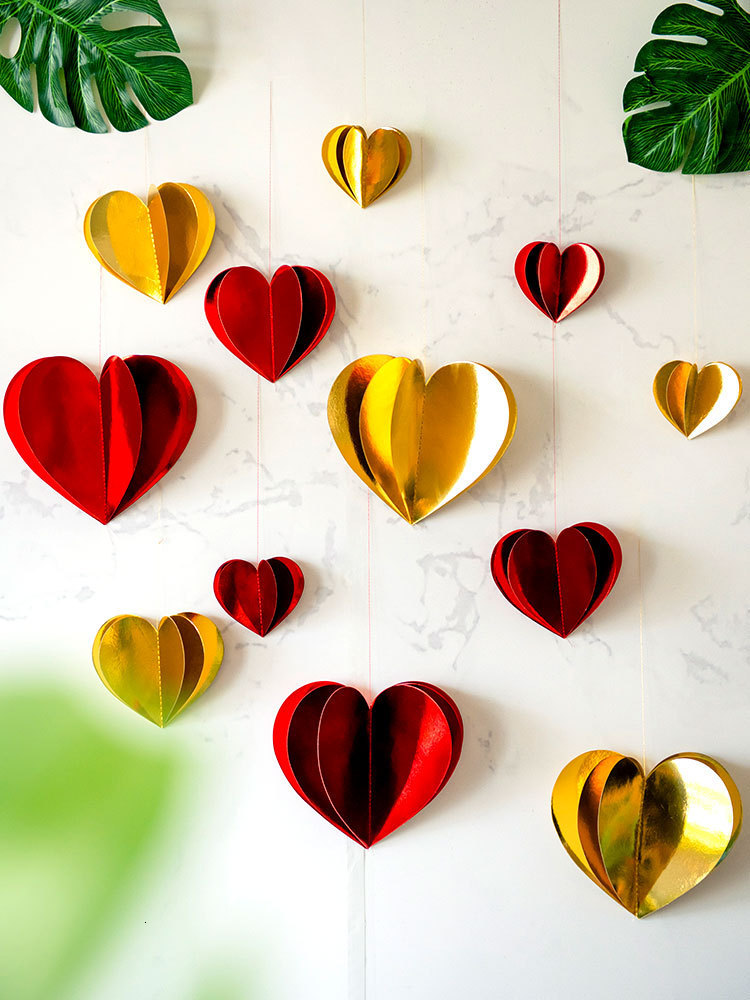 paper love pendant 3d three-dimensional heart-shaped wedding window pendant shopping mall party celebration decoration
paper love pendant 3d three-dimensional heart-shaped wedding window pendant shopping mall party celebration decoration