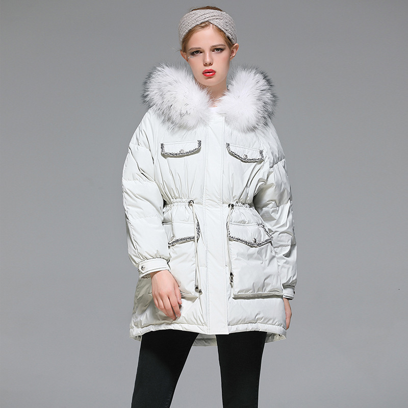 down jacket white duck women's 2021 winter korean wool collar loose thickened warm short coat, Black
down jacket white duck women's 2021 winter korean wool collar loose thickened warm short coat, Black