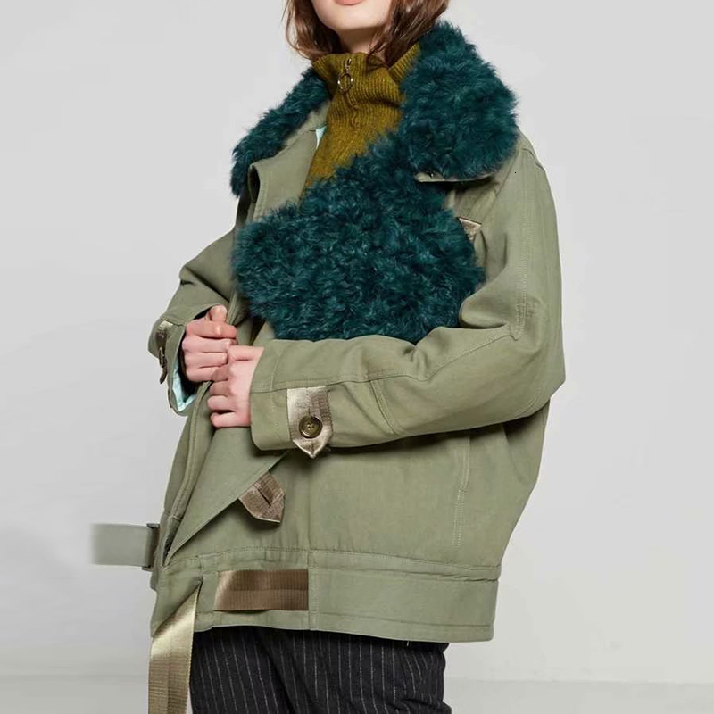 2021 New Winter Casual Thick Warm Parkas Women Faux Fur Collar Pockets Autumn Cotton Jackets Female Chaqueta Mujer Outerwear Tbuj, Black
2021 New Winter Casual Thick Warm Parkas Women Faux Fur Collar Pockets Autumn Cotton Jackets Female Chaqueta Mujer Outerwear Tbuj, Black