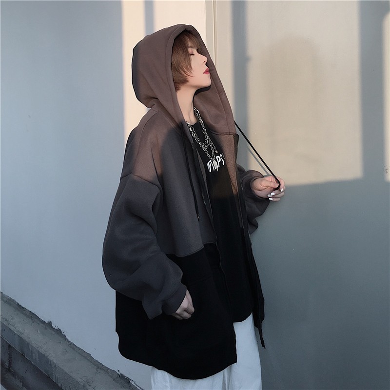 Women Autumn Hooded Sweatshirt Solid Color Street style Female Loose Long Sleeve Hoodie Sweatshirt Hooded Pullover roupas Femini 201217