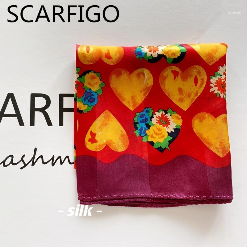 Scarves SCARFIGO 50*50CM Lovely Heart Printing Silk For Women Fashion Summer Neckerchief, Blue;gray
Scarves SCARFIGO 50*50CM Lovely Heart Printing Silk For Women Fashion Summer Neckerchief, Blue;gray