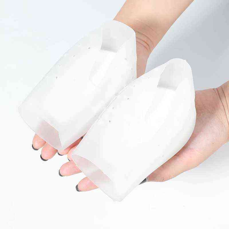 Invisible Height Increases Insole Women Men's Heel Pad Silicone Neutral Orthopedic Foot Massage Elastic Breathable Firm Insole H1106