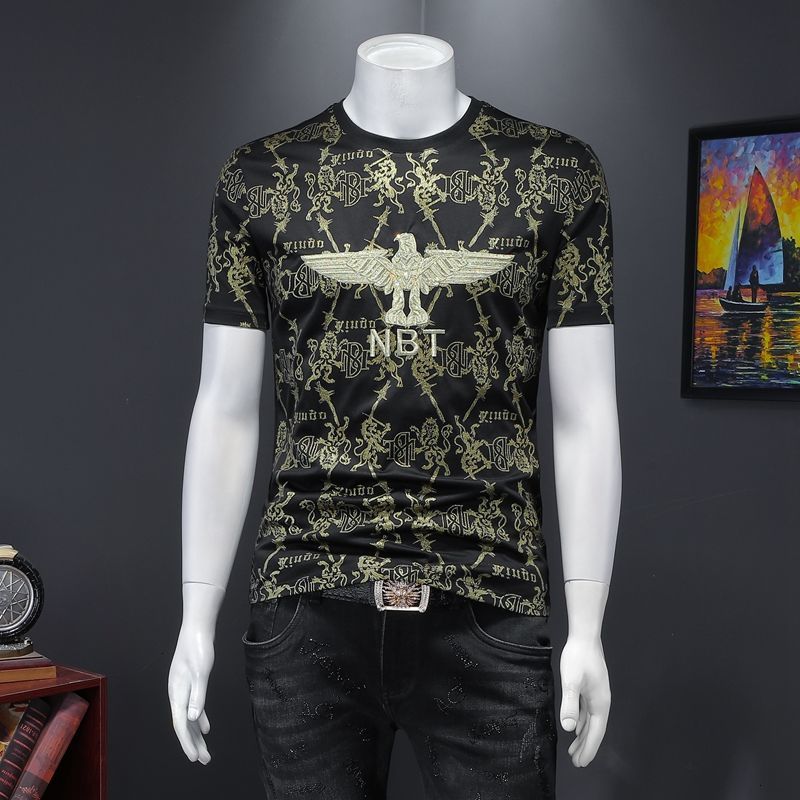 New Streetwear Trend Embroidery Tshirt for 2021 Spring Social Club Outfits Men Summer Top Short Sleeve T-shirt Tee Shirt Homme V95r, Black
New Streetwear Trend Embroidery Tshirt for 2021 Spring Social Club Outfits Men Summer Top Short Sleeve T-shirt Tee Shirt Homme V95r, Black