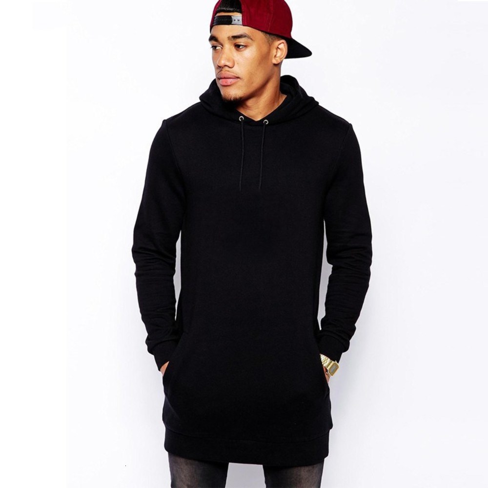 Fashion zipper hem extended hip hop Street solid color Sweatshirt men's Pullover Hoodie, Gray
Fashion zipper hem extended hip hop Street solid color Sweatshirt men's Pullover Hoodie, Gray