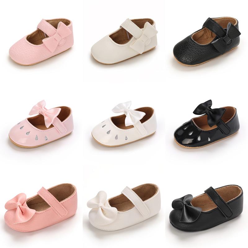 Athletic & Outdoor Bow Baby Girl First Step Shoes PU Moccasins Soft Bottom Rubber Non-slip Toddler Walkers Booties Princess, Black
Athletic & Outdoor Bow Baby Girl First Step Shoes PU Moccasins Soft Bottom Rubber Non-slip Toddler Walkers Booties Princess, Black