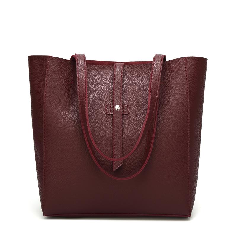 Shopping Bags Shoulder For Women 2021 Large Capacity 2 Styles Include Litchi Oil Wax Casual Tote Bag PU Leather Handbag Ladies, Litchi black bag
Shopping Bags Shoulder For Women 2021 Large Capacity 2 Styles Include Litchi Oil Wax Casual Tote Bag PU Leather Handbag Ladies, Litchi black bag