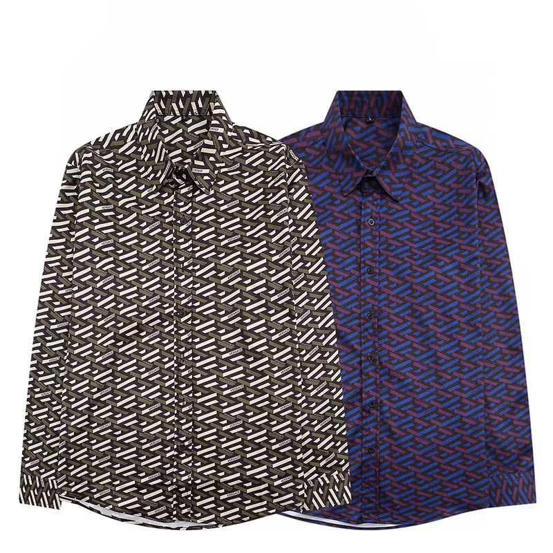 2022 Men's dress shirt Luxury T shirt Long sleeve casual business wear plaid brand M-3XL #97, Customize
2022 Men's dress shirt Luxury T shirt Long sleeve casual business wear plaid brand M-3XL #97, Customize