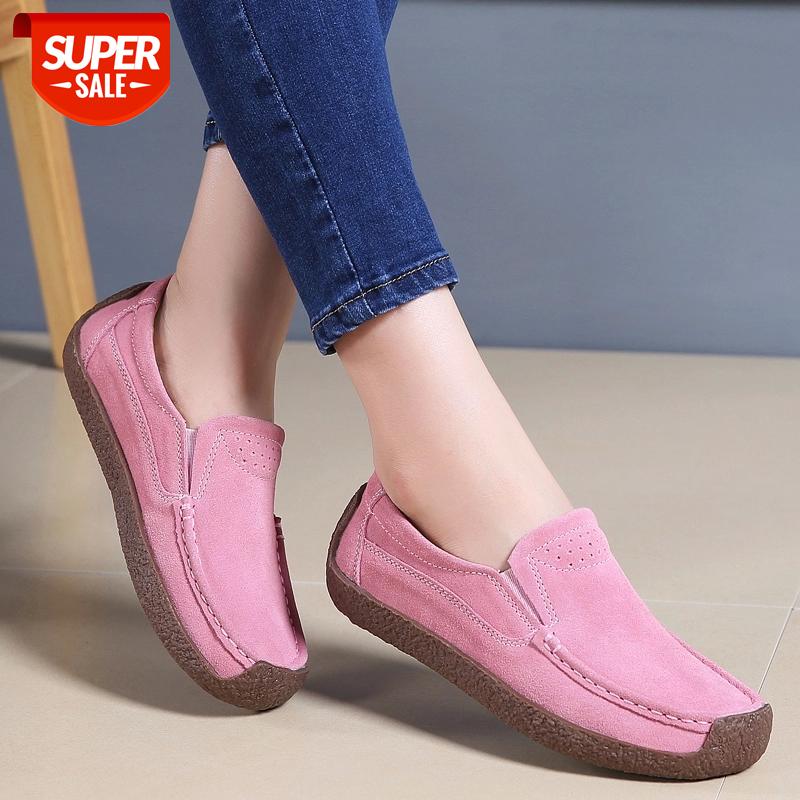 2019 Spring Explosion Models Large Size Leather Women's Shoes Flat Casual Shoes Female Bean Snail Women #P81e
2019 Spring Explosion Models Large Size Leather Women's Shoes Flat Casual Shoes Female Bean Snail Women #P81e