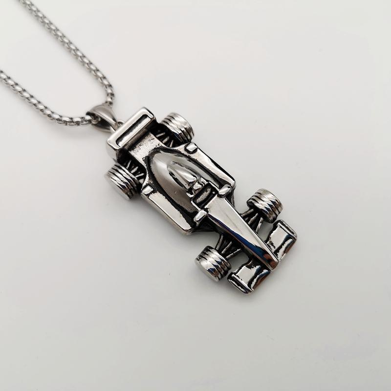 Pendant Necklaces 2021 316L Stainless Steel F1 Racing Car Hip Hop Necklace Mens Fitness Biker Fashion Jewelries
Pendant Necklaces 2021 316L Stainless Steel F1 Racing Car Hip Hop Necklace Mens Fitness Biker Fashion Jewelries