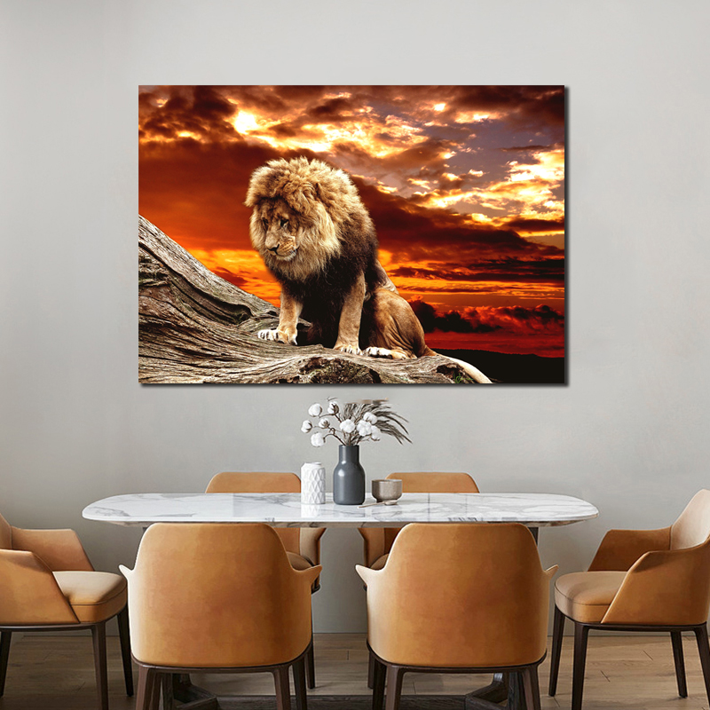 African Lion Sky Dark Posters And Prints Animals Canvas Painting Wall Art for Living Room Home Decor Big Size HD Pictures
African Lion Sky Dark Posters And Prints Animals Canvas Painting Wall Art for Living Room Home Decor Big Size HD Pictures