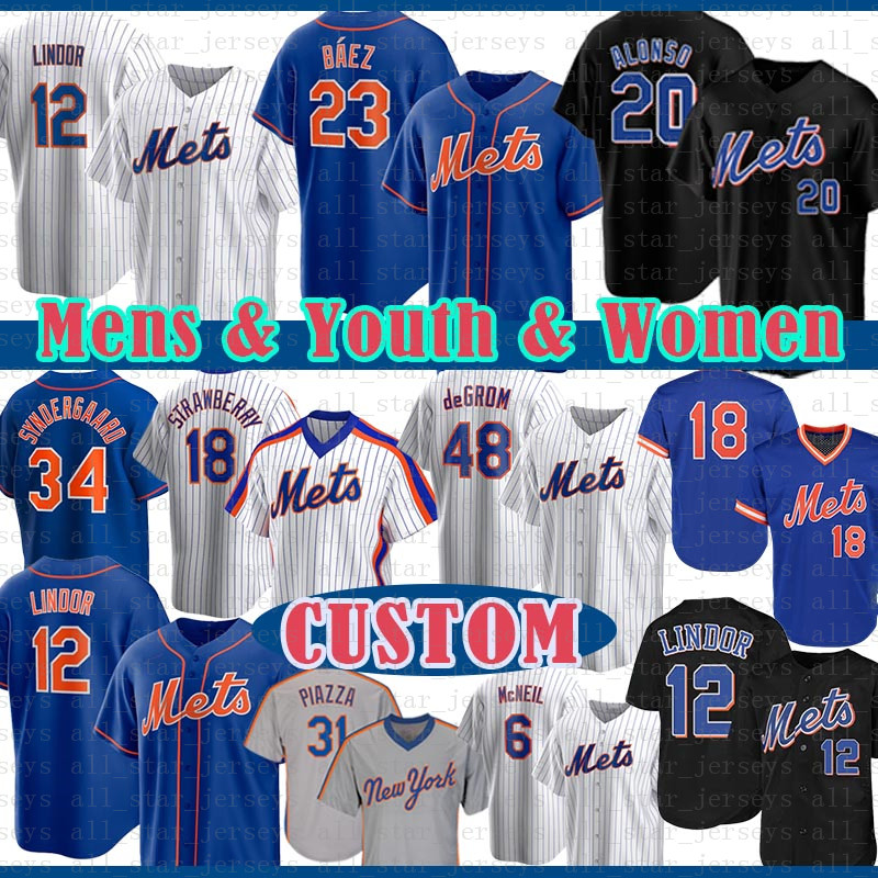 23 Javier Báez Francisco 12 Lindor Jacob deGrom Baseball Jersey custom Pete Alonso Darryl Strawberry Jeff McNeil Noah Syndergaard New Conforto York Mike Piazza Nimmo, Mens (size:m-3xl)daduhui 
23 Javier Báez Francisco 12 Lindor Jacob deGrom Baseball Jersey custom Pete Alonso Darryl Strawberry Jeff McNeil Noah Syndergaard New Conforto York Mike Piazza Nimmo, Mens (size:m-3xl)daduhui
