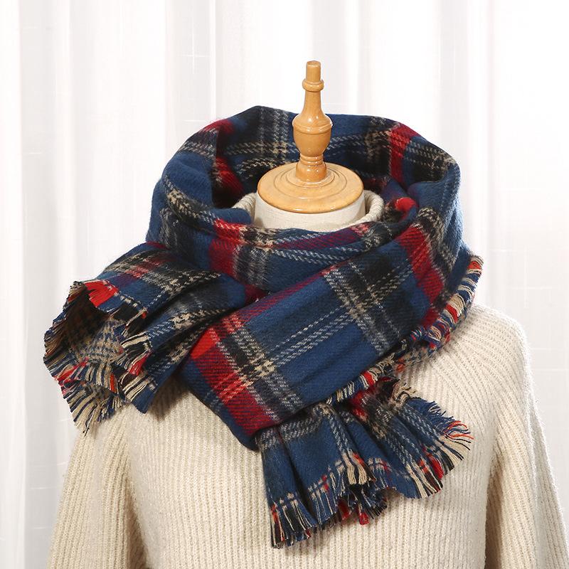 Scarves 2021 Thick Warm Scarf Autumn And Winter Cold Protection Double-sided Plaid Retro Shawl Female Wild Short Beard Cute Neck
Scarves 2021 Thick Warm Scarf Autumn And Winter Cold Protection Double-sided Plaid Retro Shawl Female Wild Short Beard Cute Neck
