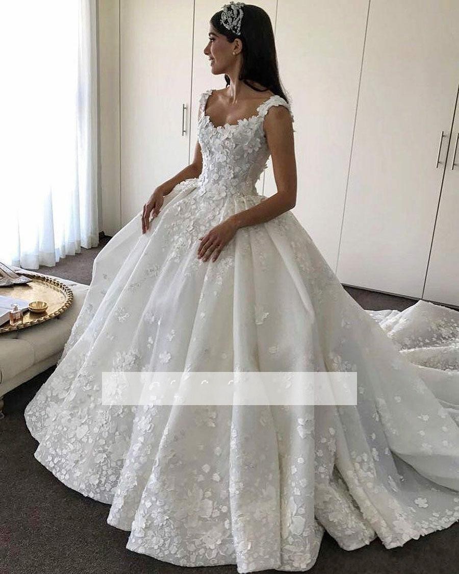 New Vintage Ivory Lace Wedding 2021 Luxury Ball Appliqued Bridal Gown Scoop Arabic Dubai Vestidos De Mairee Plus Size 70t2, White
New Vintage Ivory Lace Wedding 2021 Luxury Ball Appliqued Bridal Gown Scoop Arabic Dubai Vestidos De Mairee Plus Size 70t2, White
