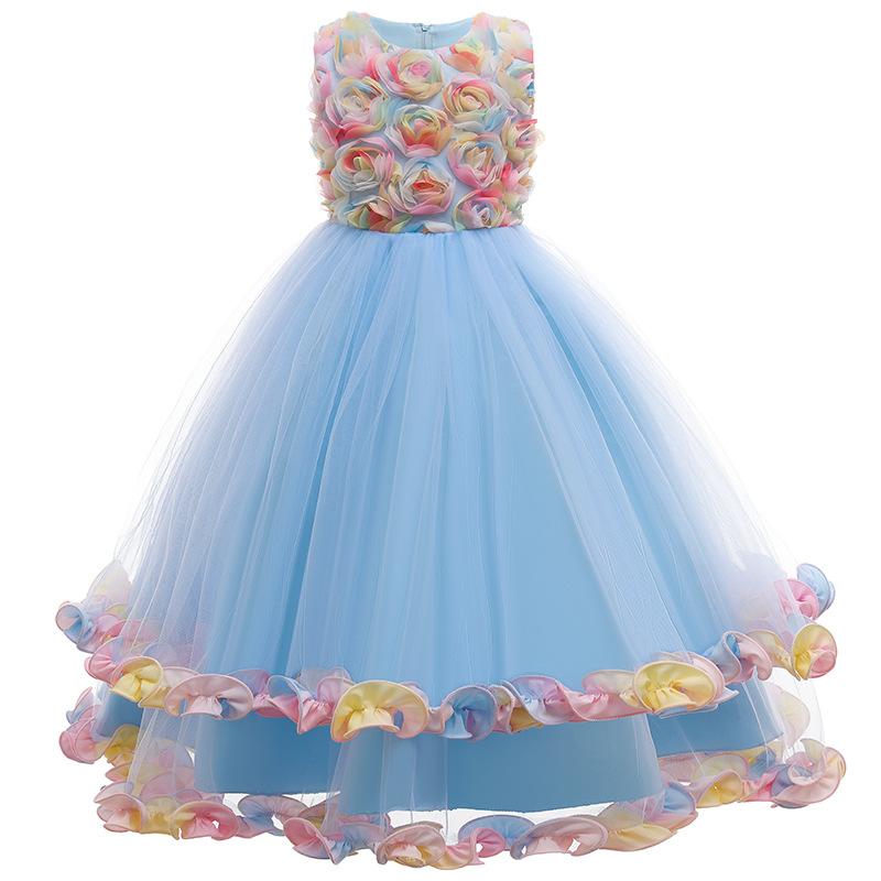 2021 New Flower Girl Dress Girls Party Evening Princess Dresses Wedding Dress Catwalk Piano Performance Baby Girls Clothes, Pink
2021 New Flower Girl Dress Girls Party Evening Princess Dresses Wedding Dress Catwalk Piano Performance Baby Girls Clothes, Pink