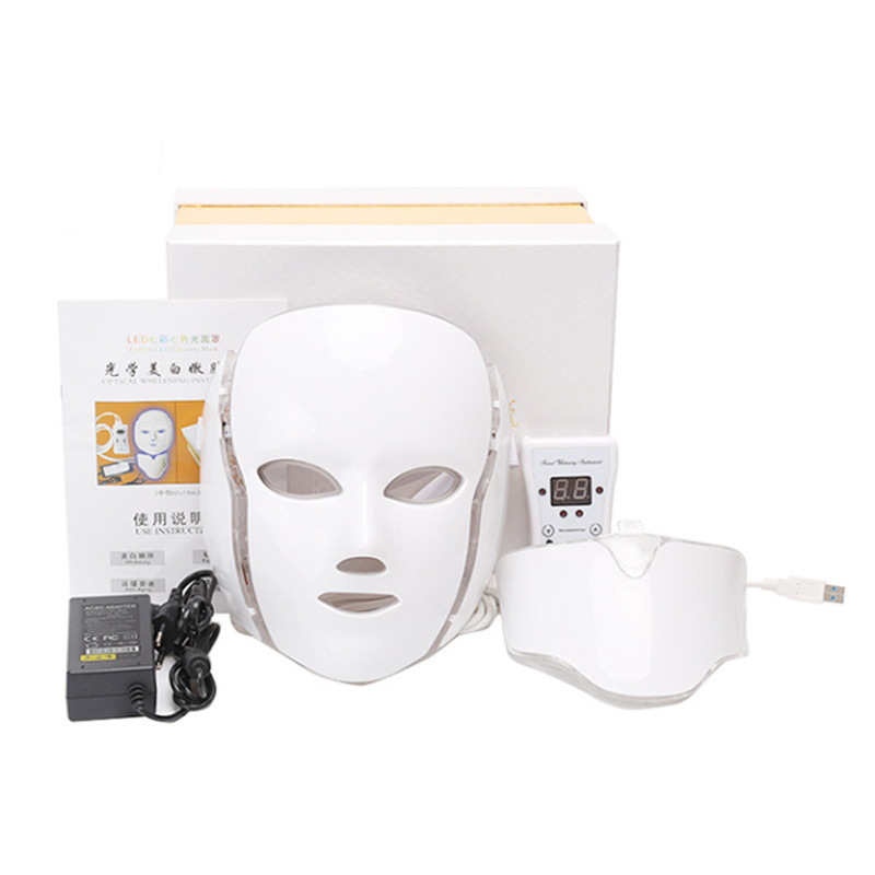 7 Colors Light Led Facial Mask Red Lighting Therapy Beauty Device with Neck Skin Rejuvenation Face Care Machine
7 Colors Light Led Facial Mask Red Lighting Therapy Beauty Device with Neck Skin Rejuvenation Face Care Machine