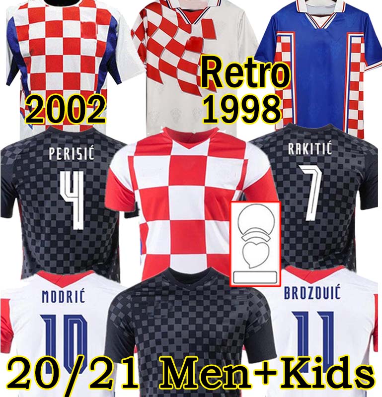 Retro soccer jersey Classic Vintage Boban Suke 1998 2020 21 national team MODRIC PASALIC RAKITIC BROZOVIC Football Jerseys men+kid kit Pants, Keluodiya home
Retro soccer jersey Classic Vintage Boban Suke 1998 2020 21 national team MODRIC PASALIC RAKITIC BROZOVIC Football Jerseys men+kid kit Pants, Keluodiya home