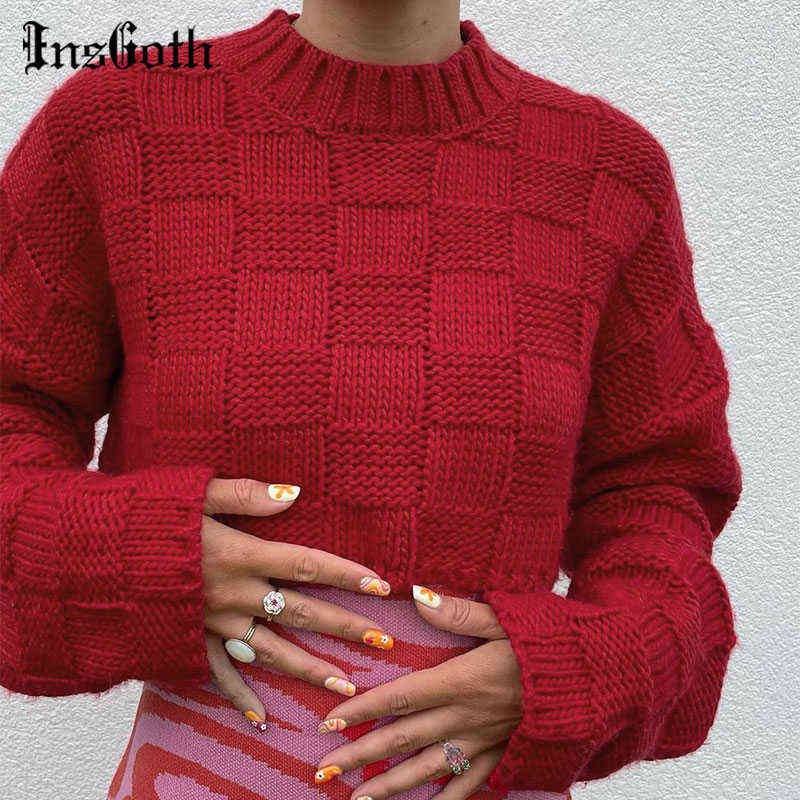 InsGoth Streetwear Solid Red Sweater Harajuku Long Sleeve Women Loose Sweatshirt Y2k Goth Pullovers Autumn Winter Cropped Tops Y1110
InsGoth Streetwear Solid Red Sweater Harajuku Long Sleeve Women Loose Sweatshirt Y2k Goth Pullovers Autumn Winter Cropped Tops Y1110