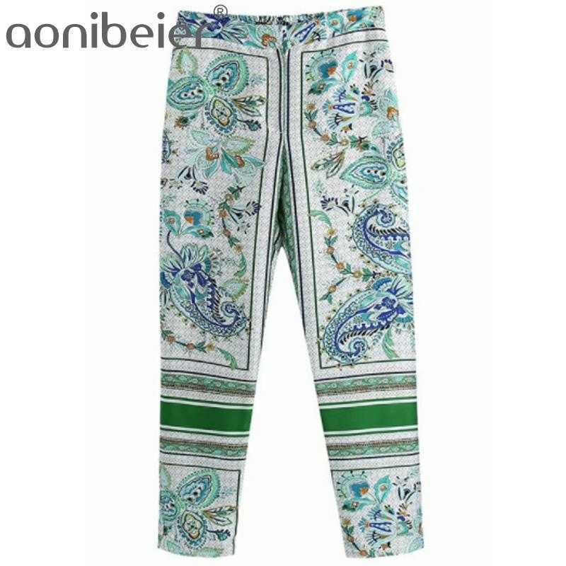 Za Green Printed Casual Beach Pants Summer Thin Style Elastic High Waist Women Full Length Straight Female 210604, 02
Za Green Printed Casual Beach Pants Summer Thin Style Elastic High Waist Women Full Length Straight Female 210604, 02