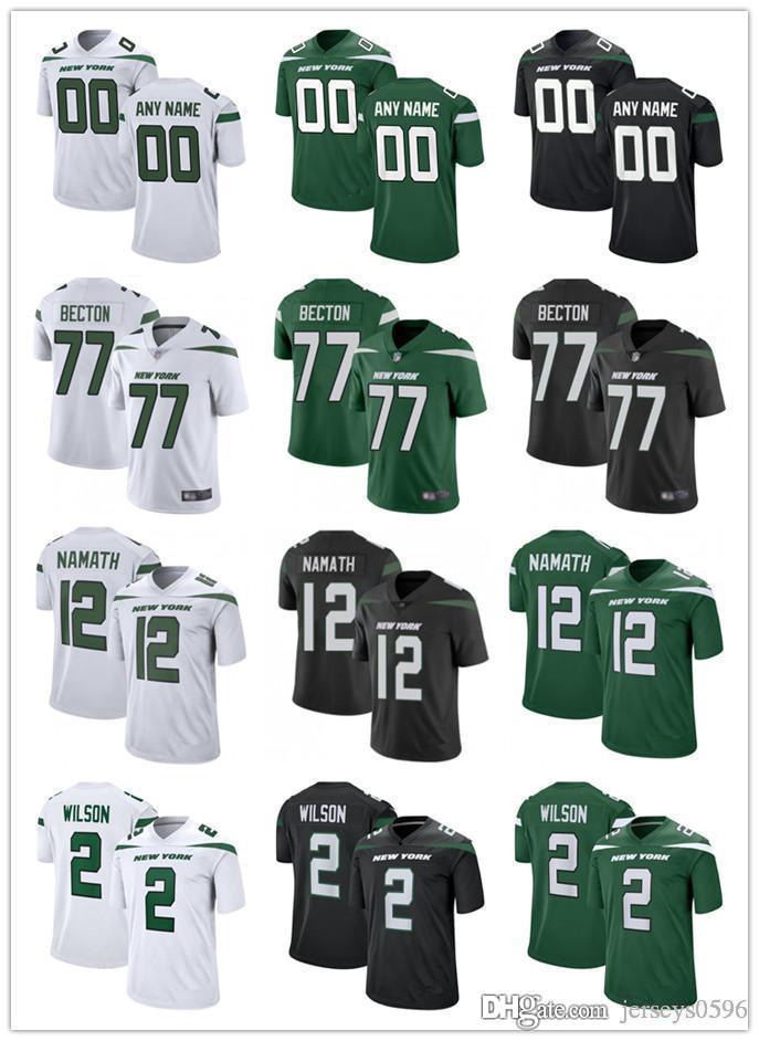 Custom Men women youth New YorkJets2 Zach Wilson 77 Mekhi Becton 12 Joe Namath 8 Elijah Moore 28 Curtis Martin Football Jerseys, Color
Custom Men women youth New YorkJets2 Zach Wilson 77 Mekhi Becton 12 Joe Namath 8 Elijah Moore 28 Curtis Martin Football Jerseys, Color