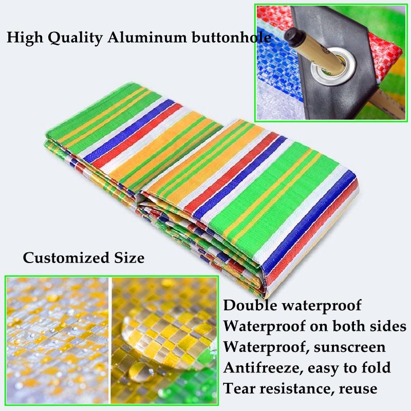 5-Colors PE Tarpaulin Rainproof Cloth Garden Greenhouse Plants Cover Outdoor Awning Pet House Waterproof Sunshade Cloth Canopy, Custom contact us
5-Colors PE Tarpaulin Rainproof Cloth Garden Greenhouse Plants Cover Outdoor Awning Pet House Waterproof Sunshade Cloth Canopy, Custom contact us